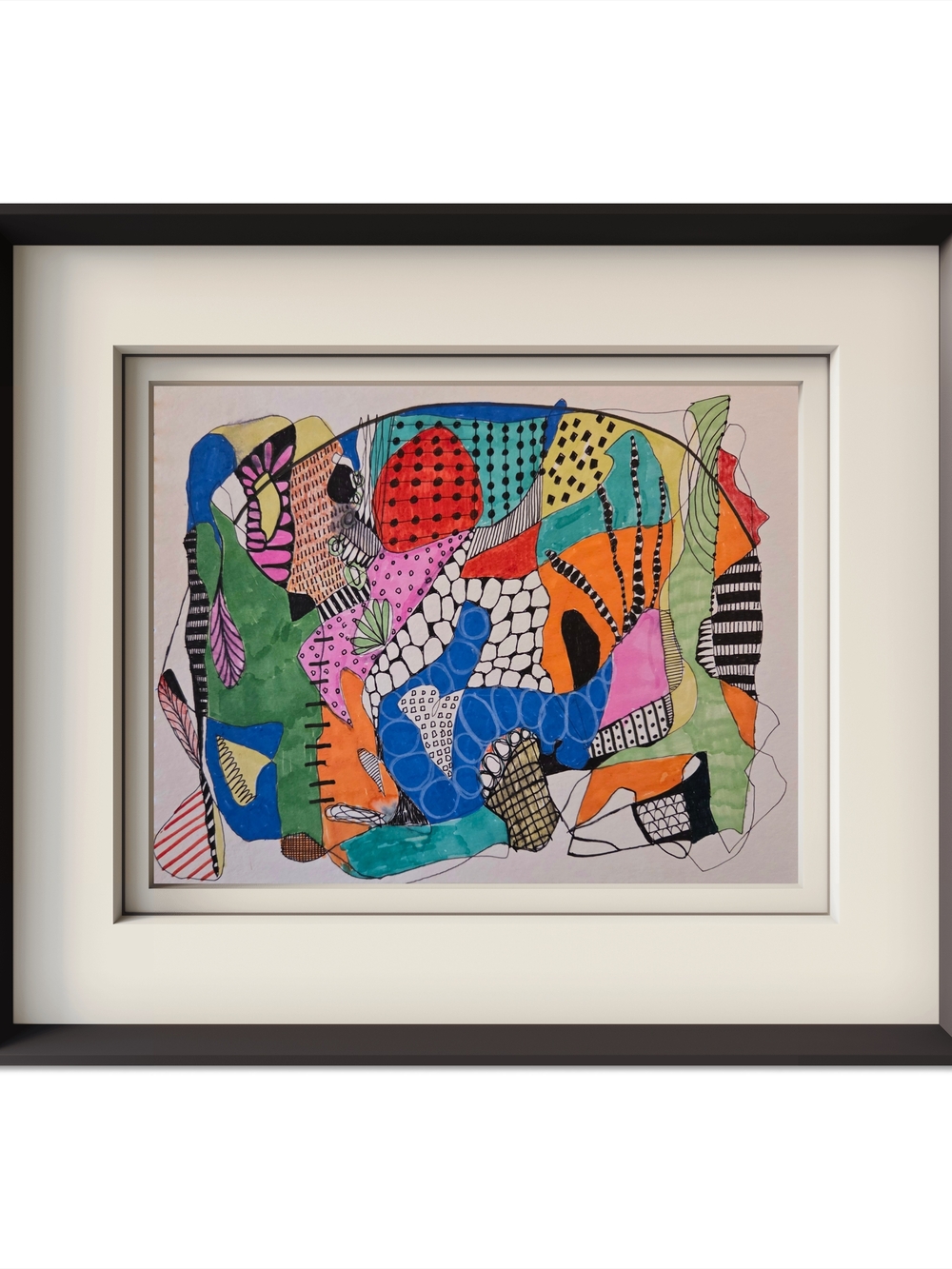 Abstract Multicolor Art